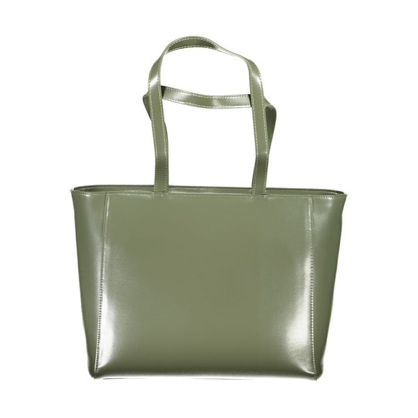 Mario Valentino Green Polyethylene Handbag
