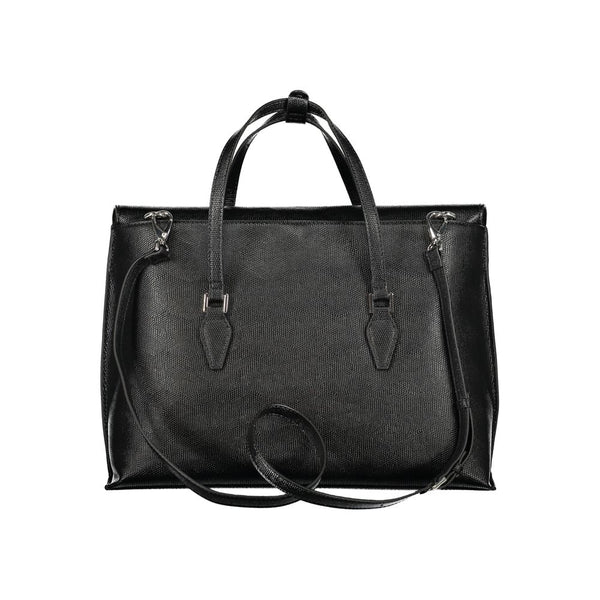 Mario Valentino Black Polyethylene Handbag