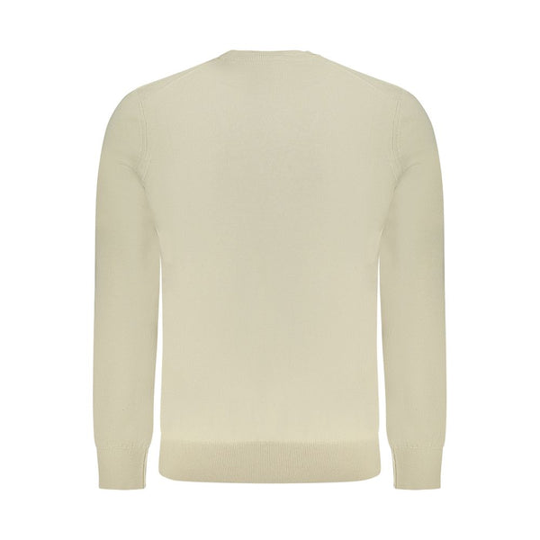 Hugo Boss Beige Cotton Sweater