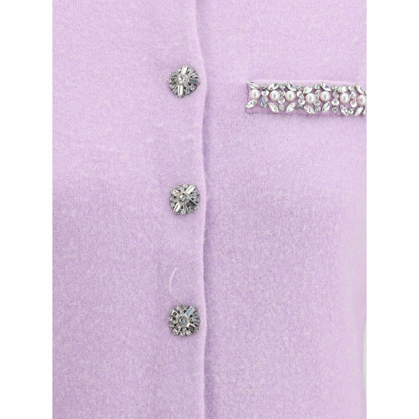 Self-Portrait Jeweled Cardigan