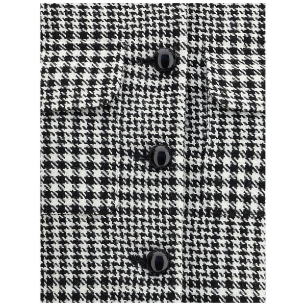 Self-Portrait Check Blazer