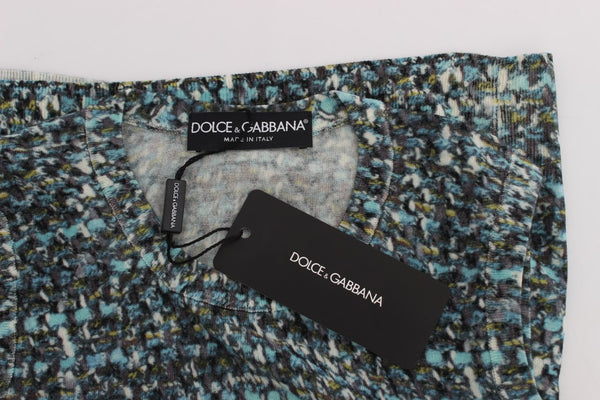 Dolce &amp; Gabbana sininen villapaita hihaton villapaita