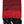 Dolce & Gabbana Red Dotted Silk Fringes Men Foulard Scarf