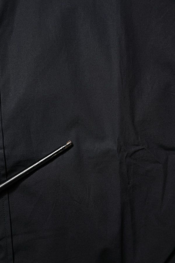 Dolce & Gabbana Black Cotton GOLD Long Sleeves Dress Shirt