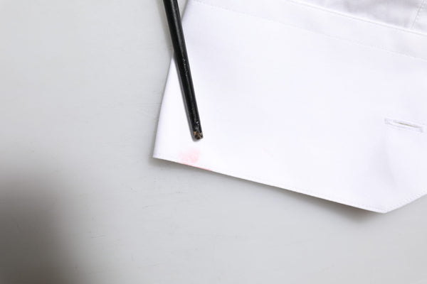 Dolce & Gabbana White GOLD Embroidery Detailed Dress Shirt