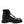 Dolce & Gabbana Black Leather Logo Ankle Boots Lace Up Shoes