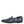 Dolce & Gabbana Blue Woven Leather Slip On Loafers Shoes