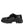 Dolce & Gabbana Black Patent Leather Trekking Derby Shoes