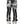 Dolce & Gabbana Black Tie Dye Straight Denim Jeans