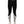Dolce & Gabbana Black Silver Nylon Skinny Men Leggings Pants