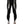 Dolce & Gabbana Black Silver Nylon Skinny Men Leggings Pants
