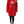 Dolce & Gabbana Red Lambskin Full Zipper Jacket
