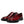 Dolce & Gabbana Red Leopard Derby Formal Men Dress Shoes