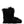 Dolce & Gabbana Black Faux Fur Mid Calf Boots Shoes