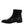 Dolce & Gabbana Black Leather Logo Ankle Boots Studded Shoes