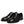 Dolce & Gabbana Black Leather Derby Wingtip Formal Shoes