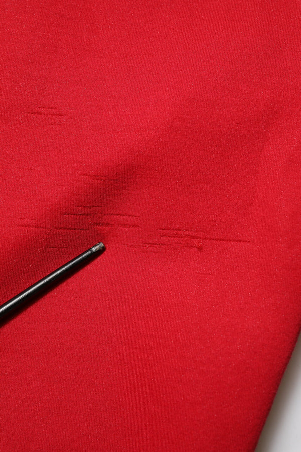 Dolce & Gabbana Red Cotton Logo Jogger Men Sweatpants Pants