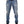 Dolce & Gabbana Blue Washed Tattered Logo Plaque Denim Jeans