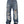 Dolce & Gabbana Blue Tattered Cotton Logo Plaque Denim Jeans