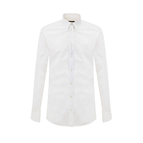 Dolce & Gabbana White Cotton Shirt