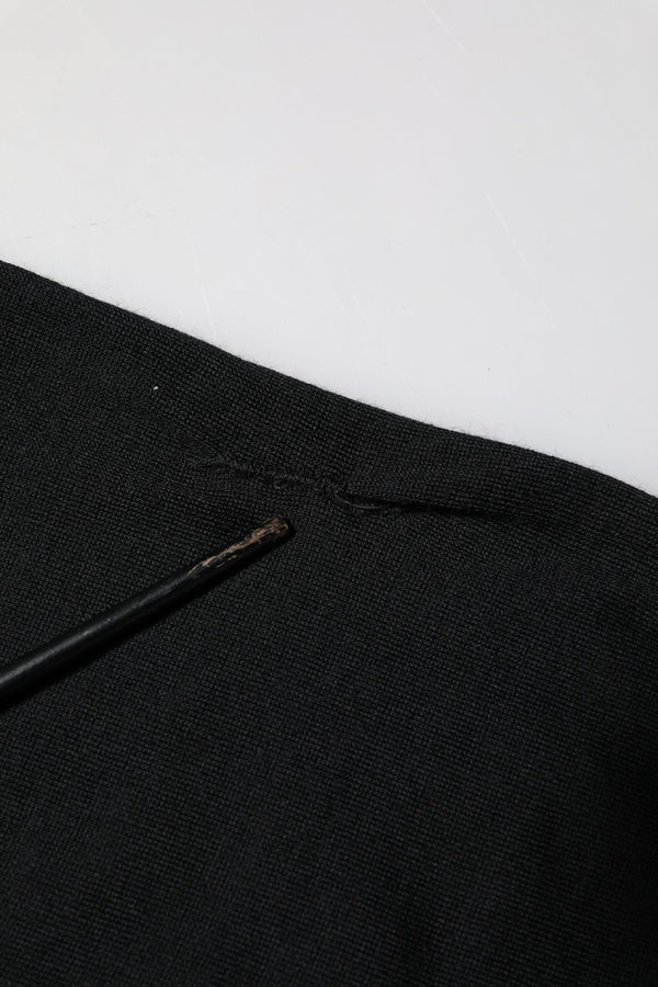 Dolce & Gabbana Black Cashmere Crewneck Men Pullover Sweater