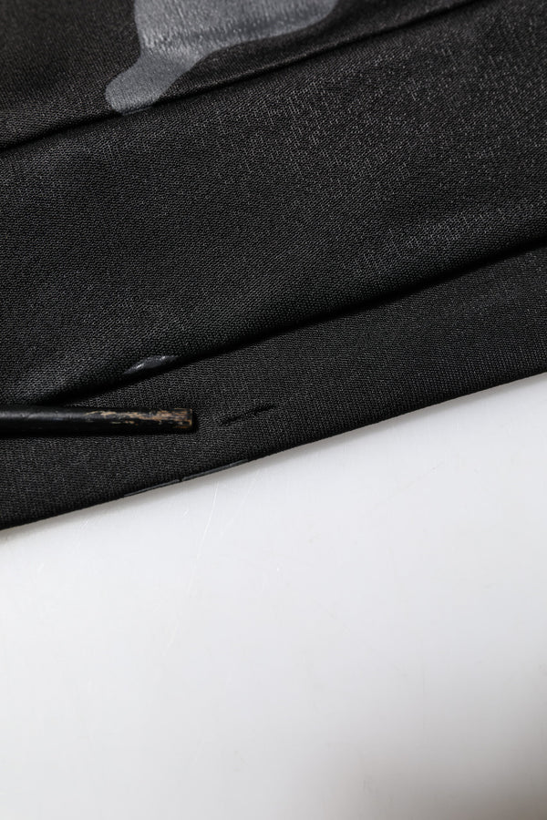 Dolce & Gabbana Black Camouflage Pullover Sweatshirt Sweater