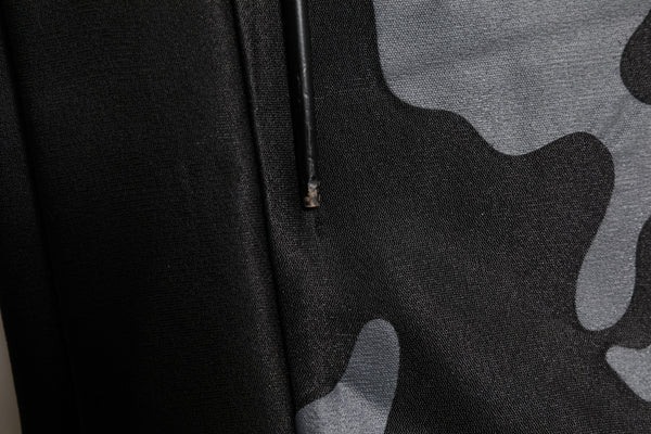 Dolce & Gabbana Black Camouflage Pullover Sweatshirt Sweater