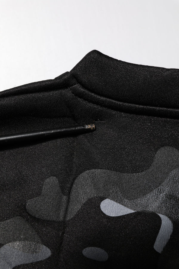 Dolce & Gabbana Black Camouflage Pullover Sweatshirt Sweater