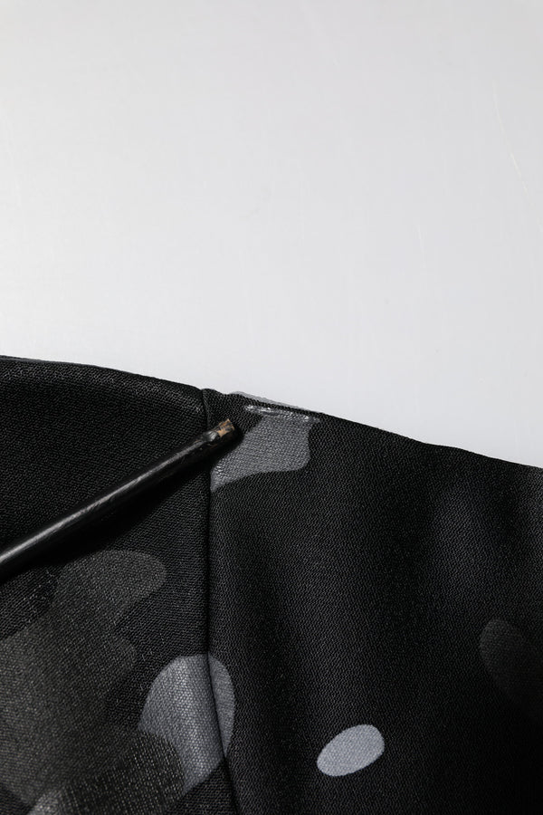 Dolce & Gabbana Black Camouflage Pullover Sweatshirt Sweater