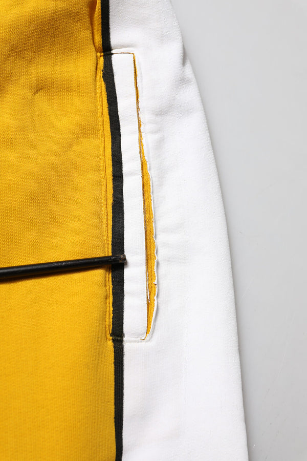 Dolce & Gabbana Yellow Cotton Jogger Skinny Sweatpants Pants