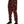 Dolce & Gabbana Burgundy Peacock Feather Print Jogger Pants