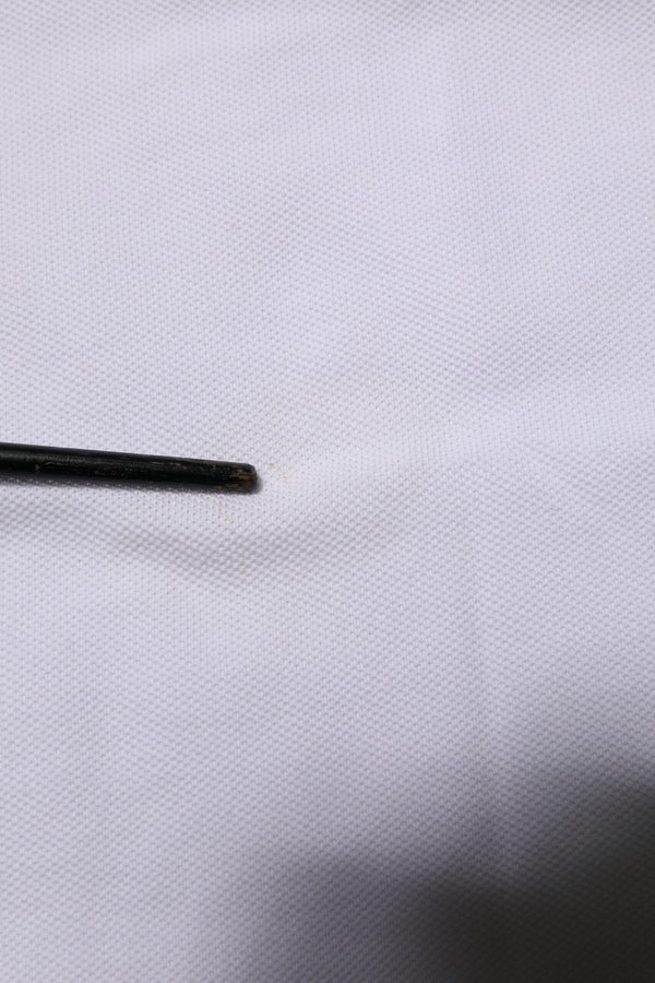 Dolce & Gabbana White Logo Short Sleeve Collared Polo T-shirt