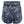 Dolce & Gabbana Blue Floral Print Denim Cotton Hot Pants Shorts