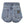 Dolce & Gabbana Blue Logo Plaque Denim Cotton Hot Pants Shorts