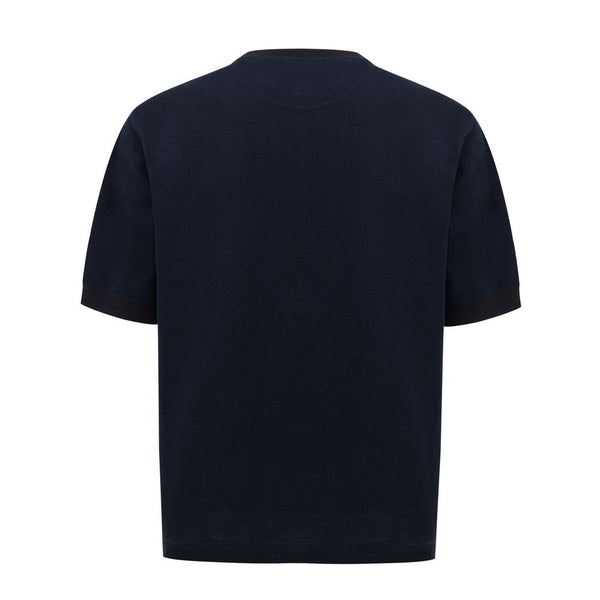 Dunhill Blue Cotton T-Shirt