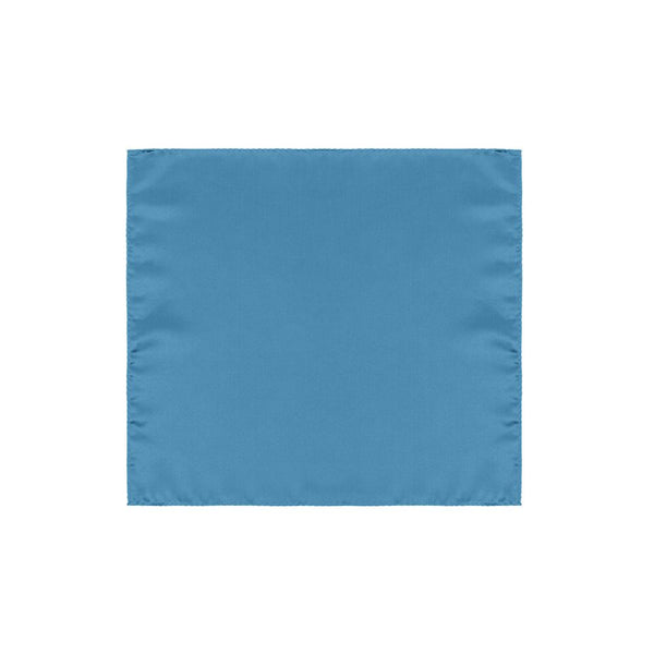 Dolce & Gabbana Light Blue Silk Pocket Square