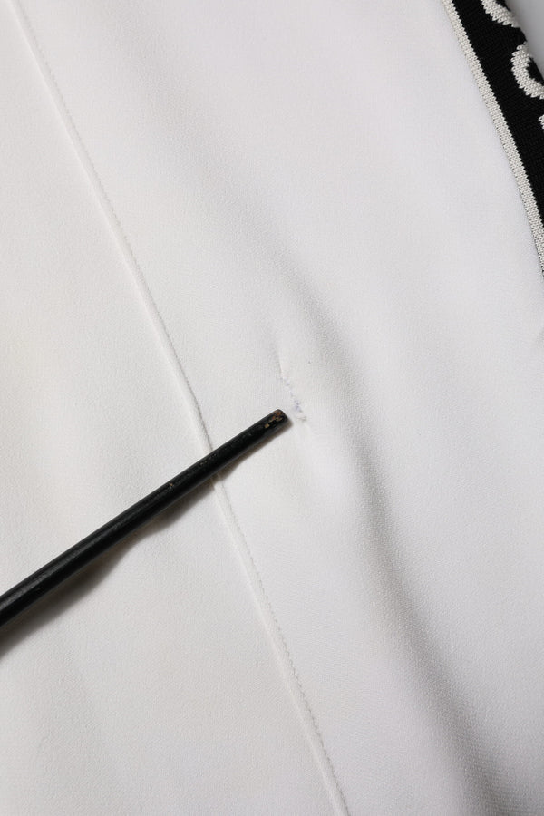 Dolce & Gabbana White Viscose Jogger Sweatpants Pants