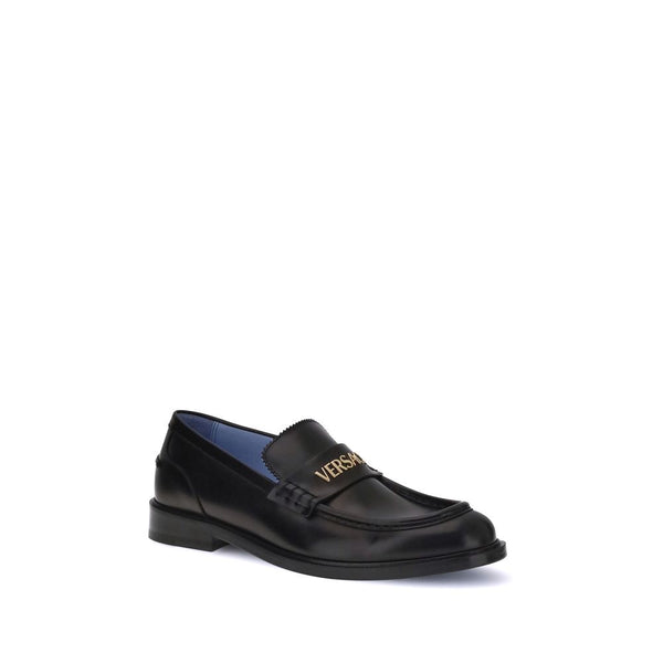 Versace Leather Loafers