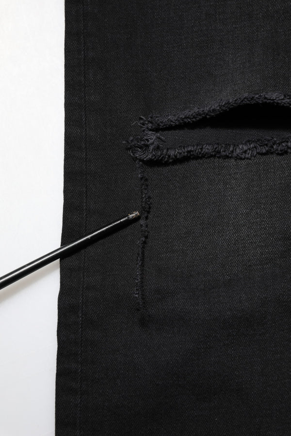 Dolce & Gabbana Black Cotton Skinny Denim Jeans