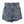Dolce & Gabbana Blue Floral Print Denim Cotton Hot Pants Shorts
