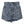 Dolce & Gabbana Blue Floral Print Denim Cotton Hot Pants Shorts