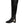 Elisabetta Franchi Black Leather Buckled High Boots Shoes