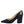 Sergio Rossi Blue Leather Pointed Toe Block Heels Shoes