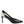 Saint Laurent White Black Leather Pointed Toe Heels Shoes