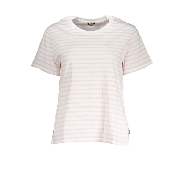 K-WAY White Cotton Women T-Shirt