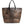 Dolce & Gabbana Brown Leopard BEATRICE Leather Logo Plaque Tote Bag