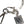 Dolce & Gabbana Silver Tone Metal Chain DG Charm Belt Keychain