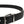 Dolce & Gabbana Black Classic Leather Silver Tone Buckle Belt