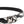 Dolce & Gabbana Black White Leather Silver Metal Buckle Belt
