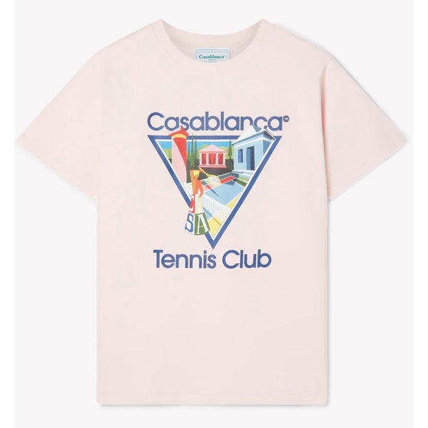 Casablanca Pink Cotton T-Shirt